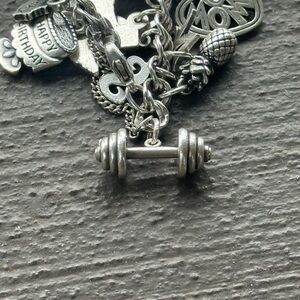 James Avery Barbell Charm